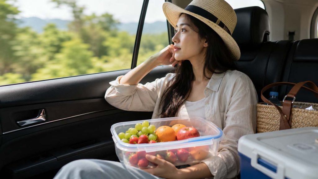 Chọn trái cây có vỏ dày để mang đi