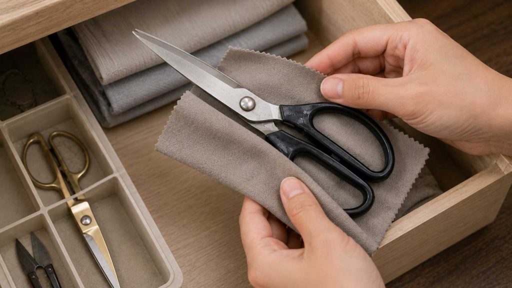Bảo quản kéo đúng cách khi lâu ngày không sử dụng