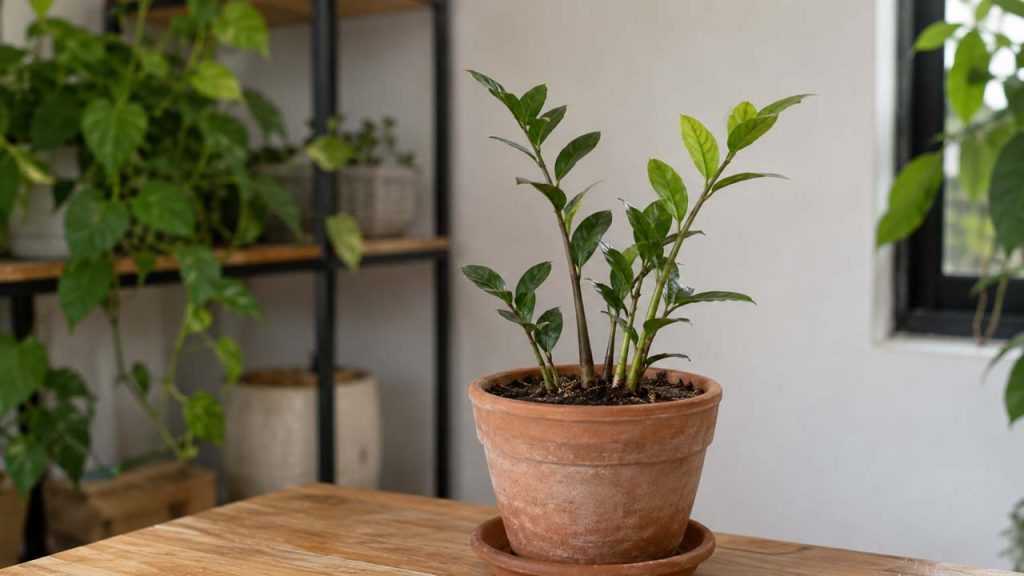 Cây chậm phát triển do đất quá ẩm