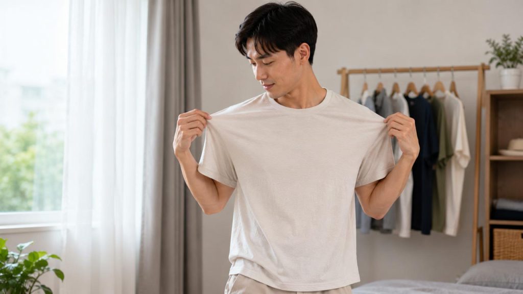 Chọn quần áo rộng và thoáng khí khi cơ thể dễ đổ mồ hôi