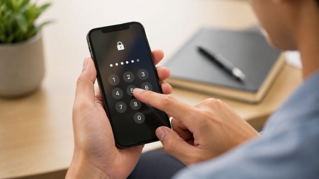 Đặt mật khẩu và khóa màn hình điện thoại