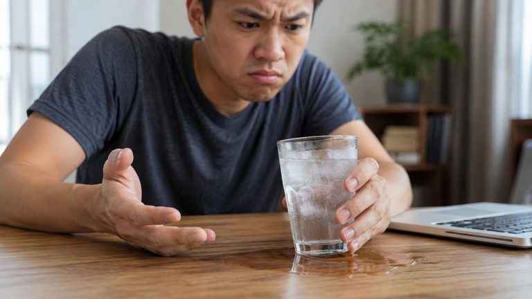 Mẹo chống ly nước đá đọng nước làm ướt mặt bàn