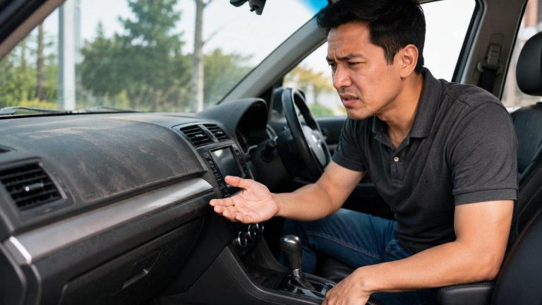Mẹo giữ nội thất xe ít bám bụi