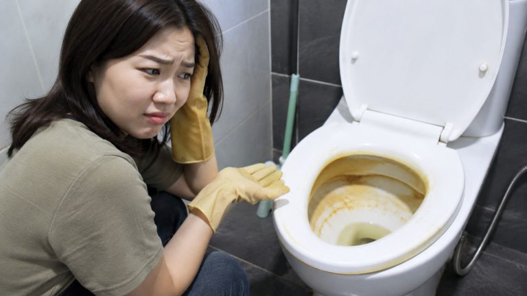 Mẹo làm sạch bồn cầu bị ố vàng lâu ngày giúp bồn cầu trắng sạch như mới
