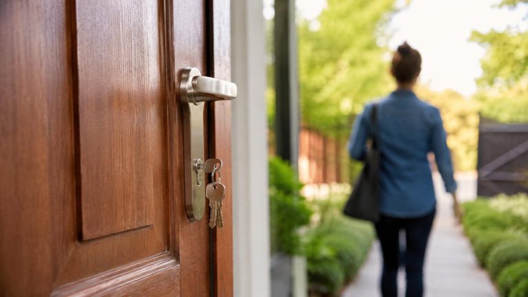 Mẹo tránh quên rút chìa khóa sau khi khóa cửa