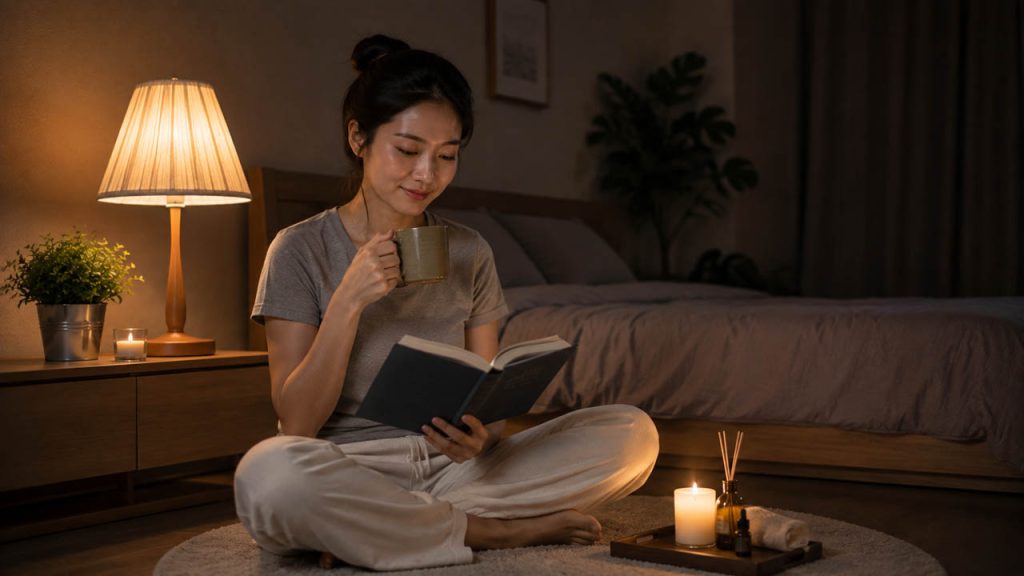 Tạo thói quen thư giãn mỗi tối để ngủ ngon hơn