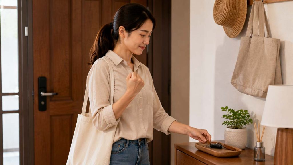 Tạo tín hiệu xác nhận sau khi cất chìa khóa