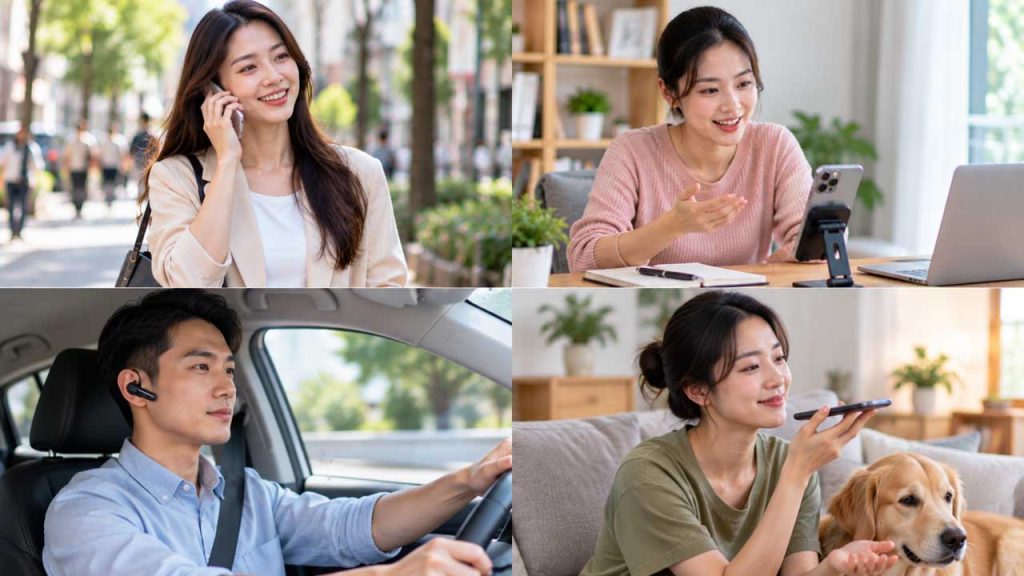 Chọn cách nghe điện thoại phù hợp với từng hoàn cảnh sử dụng