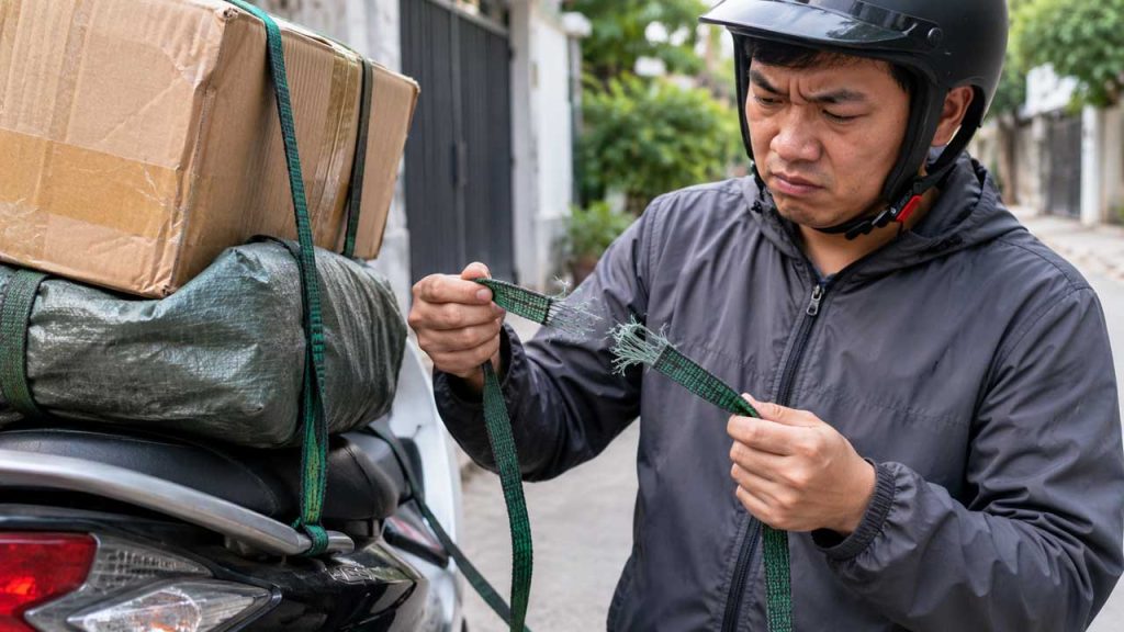 12 Mẹo bảo quản dây ràng hàng không bị mục, bền lâu