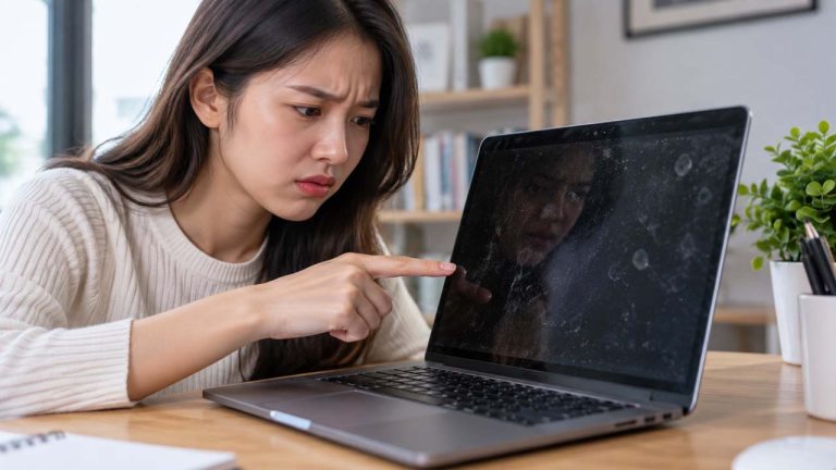 Mẹo giữ màn hình laptop sạch ít bám bụi