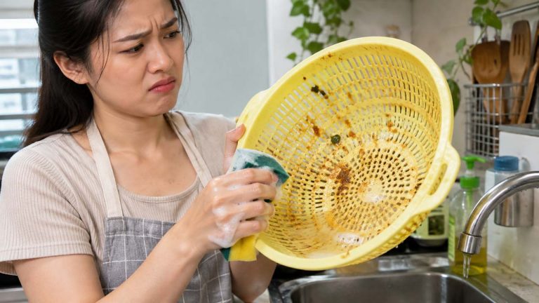 11 Mẹo Hạn Chế Rổ Nhựa Bị Bám Dầu Mỡ Khó Rửa Hiệu Quả