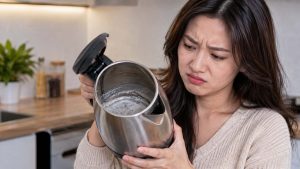 Mẹo làm sạch cặn bám trong bình đun siêu tốc