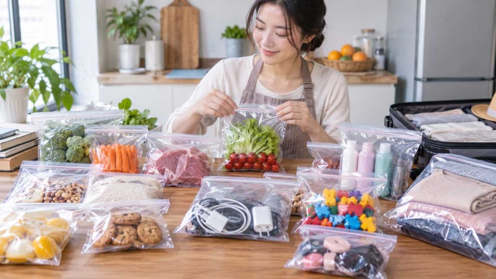 10 Mẹo Sử Dụng Túi Zip Trong Nhiều Tình Huống Tiện Lợi