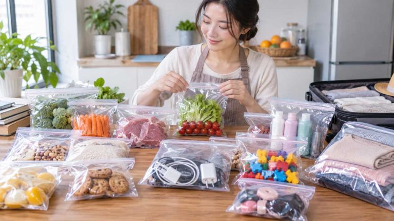 Mẹo sử dụng túi zip trong nhiều tình huống hằng ngày