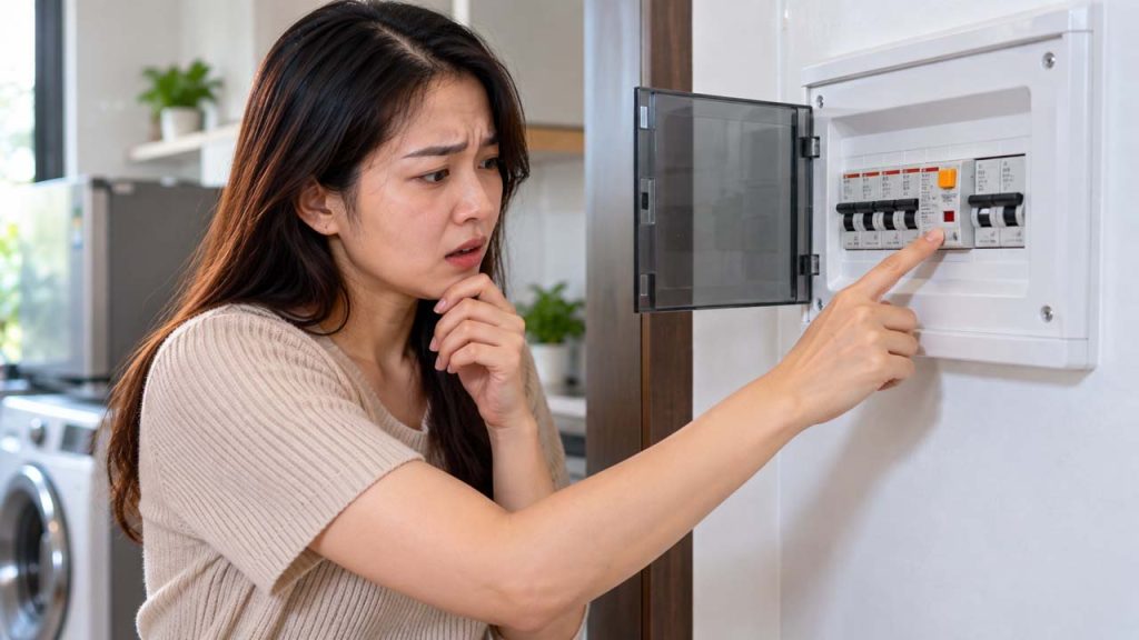 Kiểm tra khi thiết bị thường xuyên làm aptomat chống rò nhảy